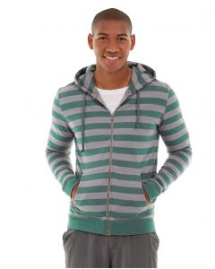 Ajax Full-Zip Sweatshirt -M-Blue