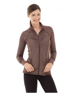 Riona Full Zip Jacket-M-Brown